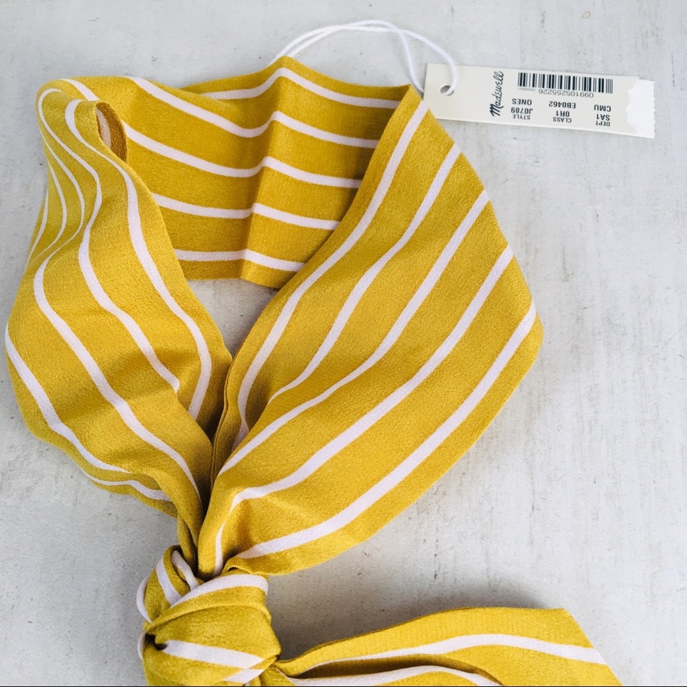MADEWELL Silk Skinny Bandana - Picture 4 of 7
